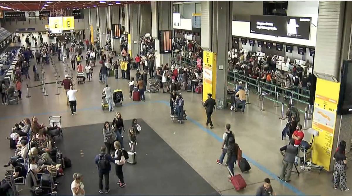 Aeroporto de Congonhas passa ter 20 câmeras integradas ao programa de reconhecimento facial Smart Sampa