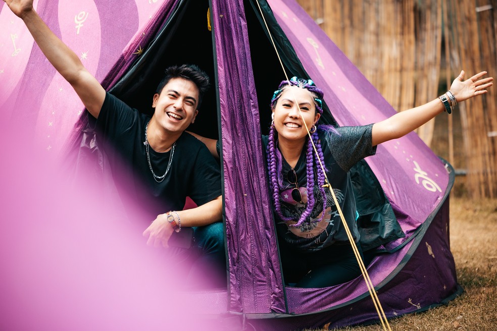 Campistas poderão escolher entre diversas opções de acomodação no Tomorrowland Brasil em 2025 — Foto: Divulgação