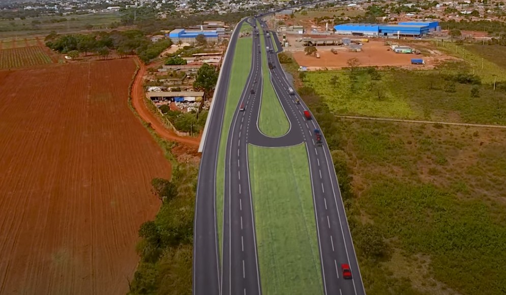 Começam as obras de duplicação da BR-135, no perímetro urbano de Bocaiuva
