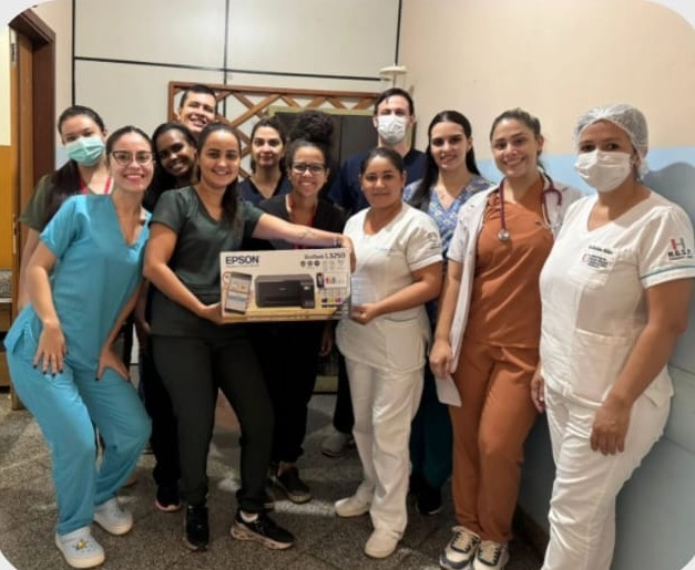 Hospital recebe doações de médicas e agradece UCP/Interamericana