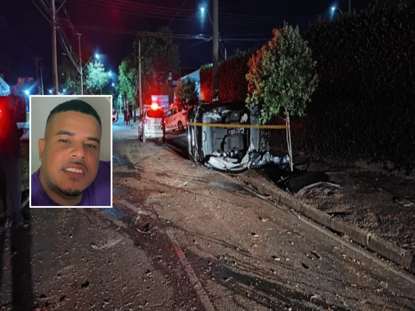 VÍDEO: Homem de 33 anos que usava tornozeleira eletrônica morre em acidente em SP