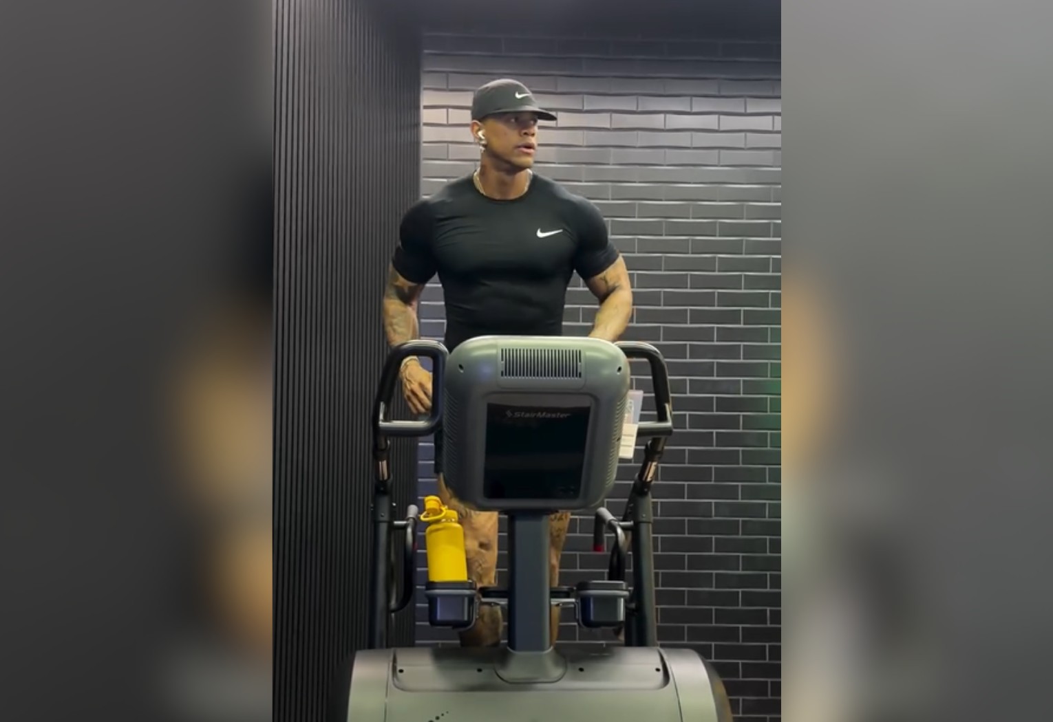 Léo Santana treina em academia de Palmas antes de shows no TO e funcionária elogia: 'Muito humilde'