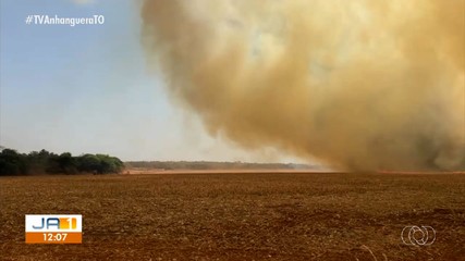 Tocantins registra 2.029 focos de queimadas no mês de agosto
