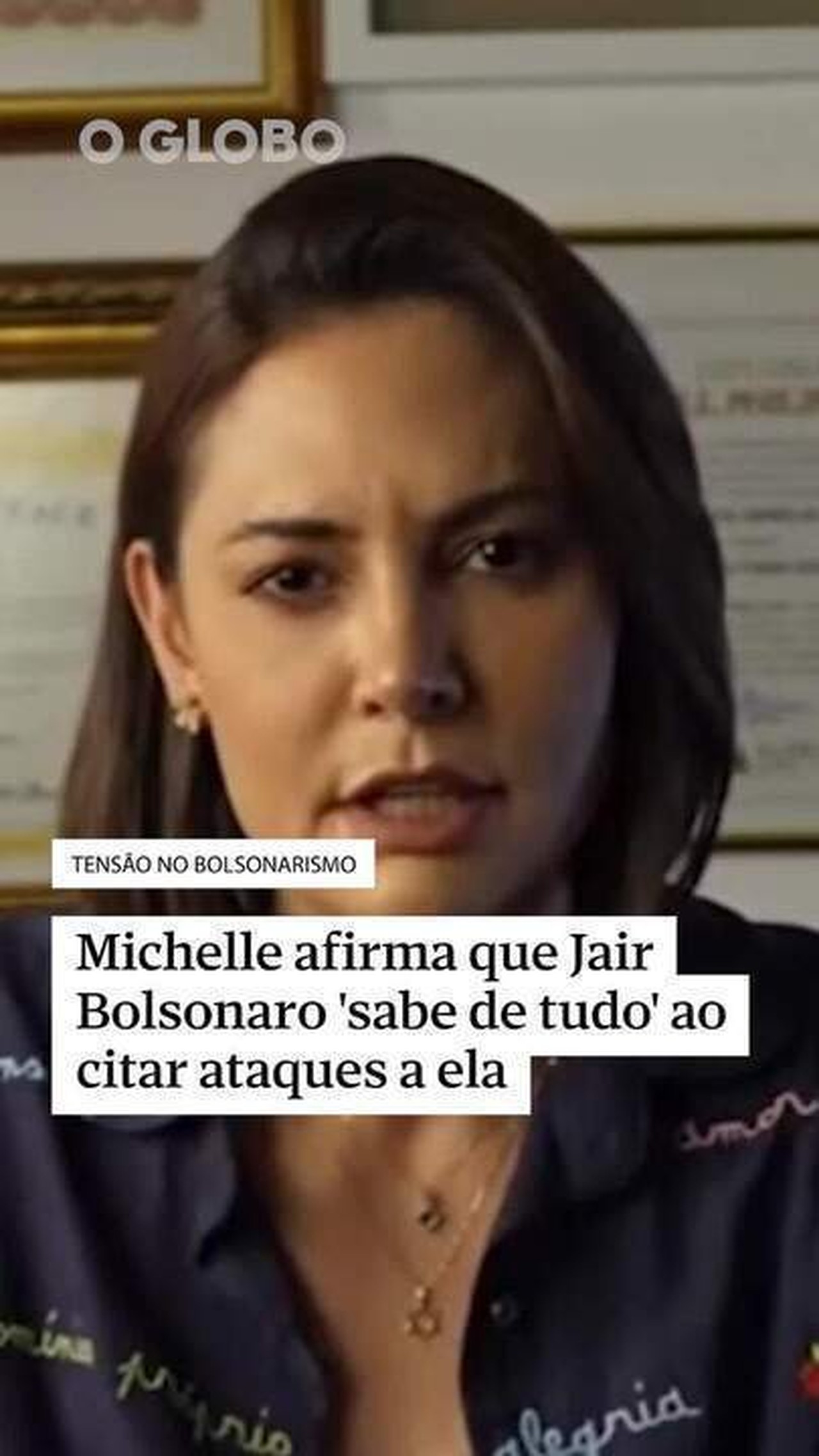 Aliados de Flávio Bolsonaro veem Michelle em campanha pelo comando do bolsonarismo
