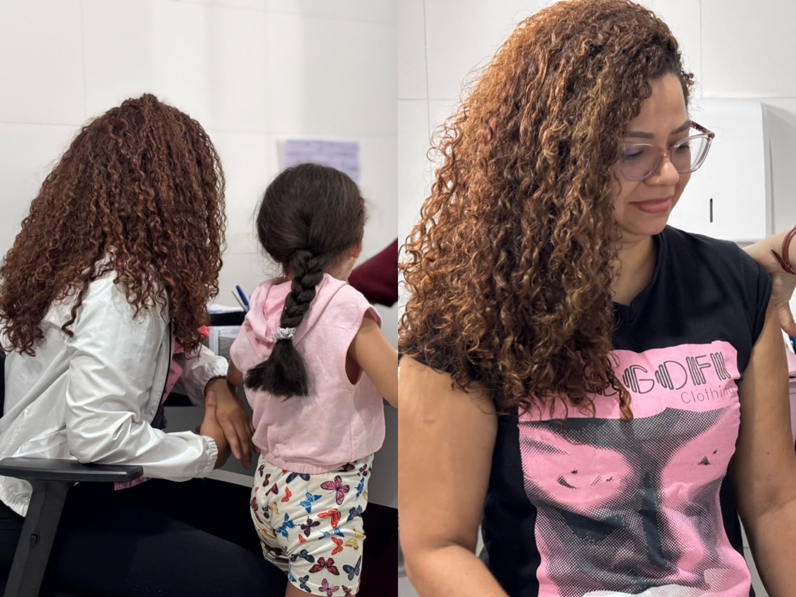 Pais e filhos se vacinam durante ação em Rio Branco: 'Proteção para o resto da vida'