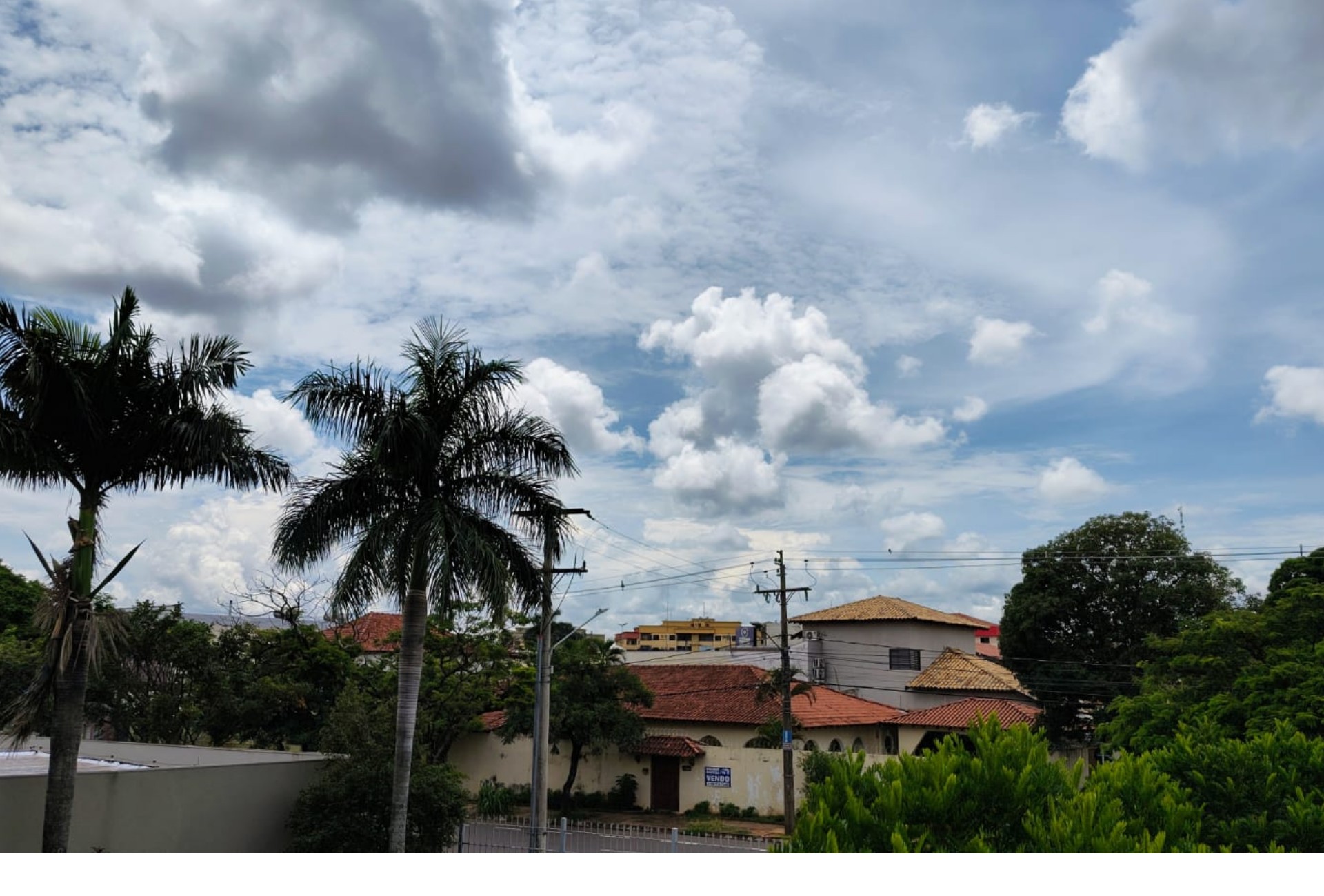 Domingo de temporais em Mato Grosso do Sul, com alerta para ventos fortes e granizo