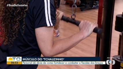 Personal dá dicas de como combater a flacidez nos músculos dos braços