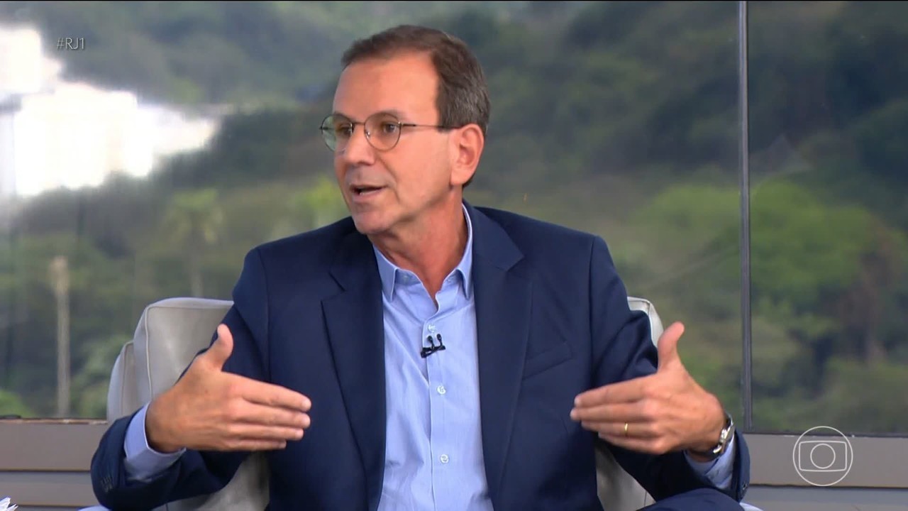 Eduardo Paes, candidato do PSD ao governo do RJ, participa de sabatina no RJ1; veja íntegra