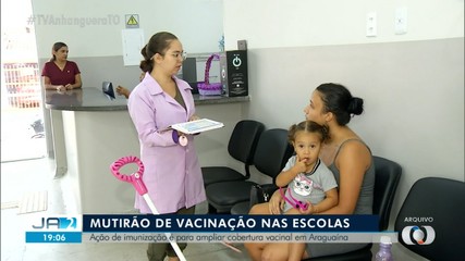 Araguaína fará ação em escolas para ampliar vacinação em crianças; saiba mais