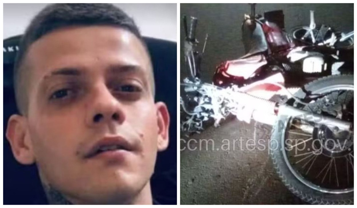 Motociclista de 26 anos morre após atropelar boi em grave acidente em rodovia do interior de SP