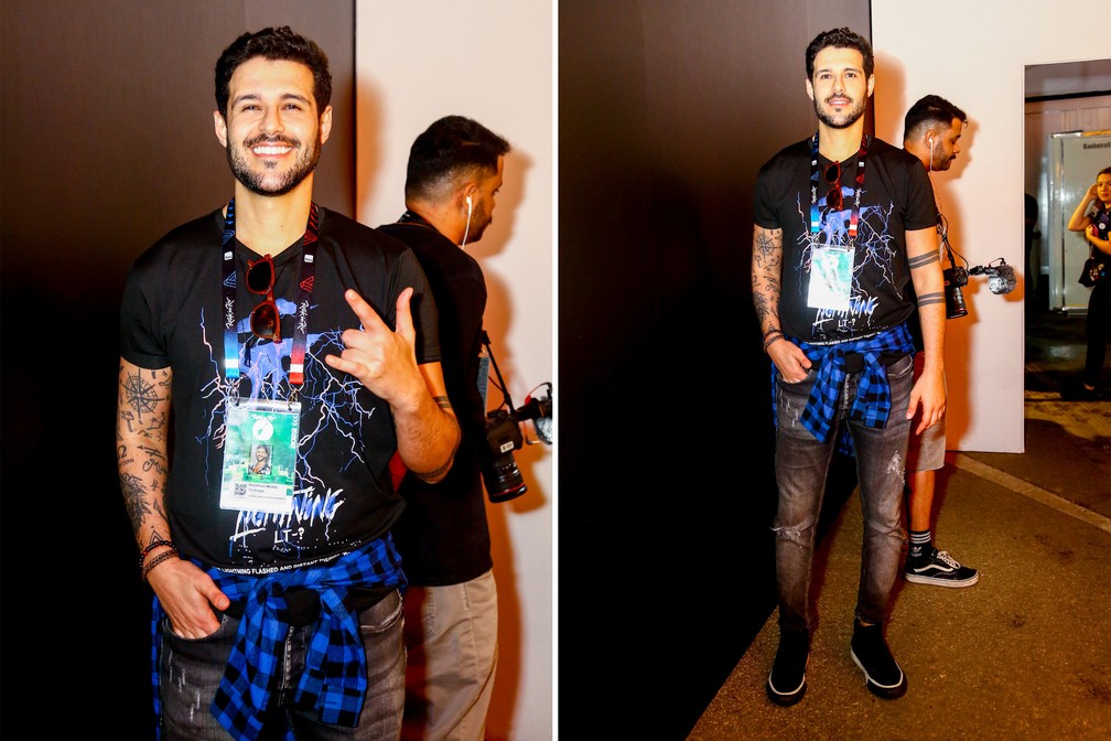 Rodrigo Mussi no 1º dia do Rock in Rio 2022  — Foto: Vitor Pereira/Agnews