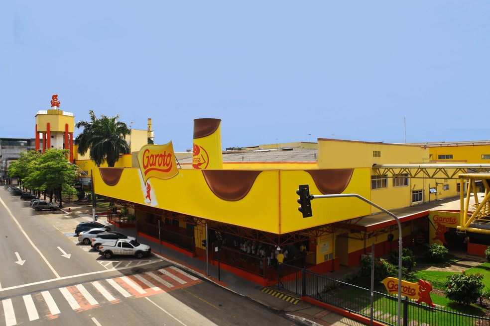 Fábrica da Garoto em Vila Velha — Foto: Divulgação/Garoto 