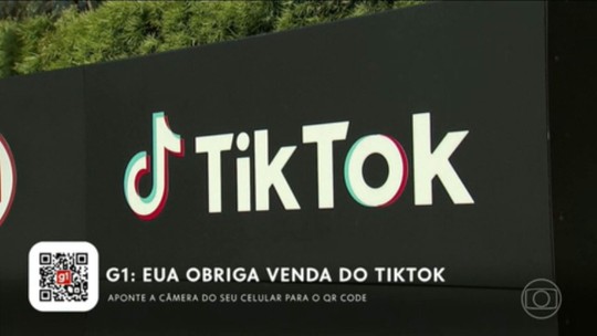 Biden sanciona lei que obriga empresa chinesa dona do TikTok vender a rede social - Programa: Jornal da Globo 