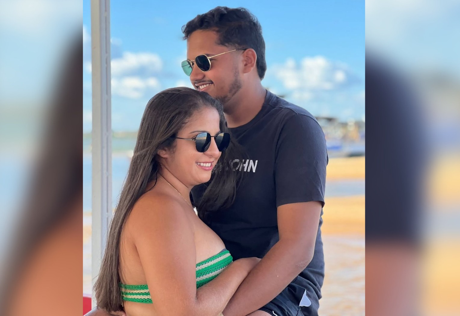 Jovem homenageia namorado morto em acidente com declaração na web: ‘Amor da minha vida’