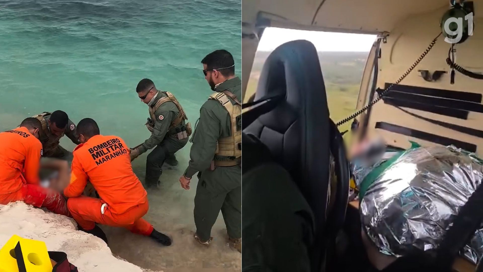 Turista de SP resgatado nos Lençóis Maranhenses perde os movimentos após lesão na coluna