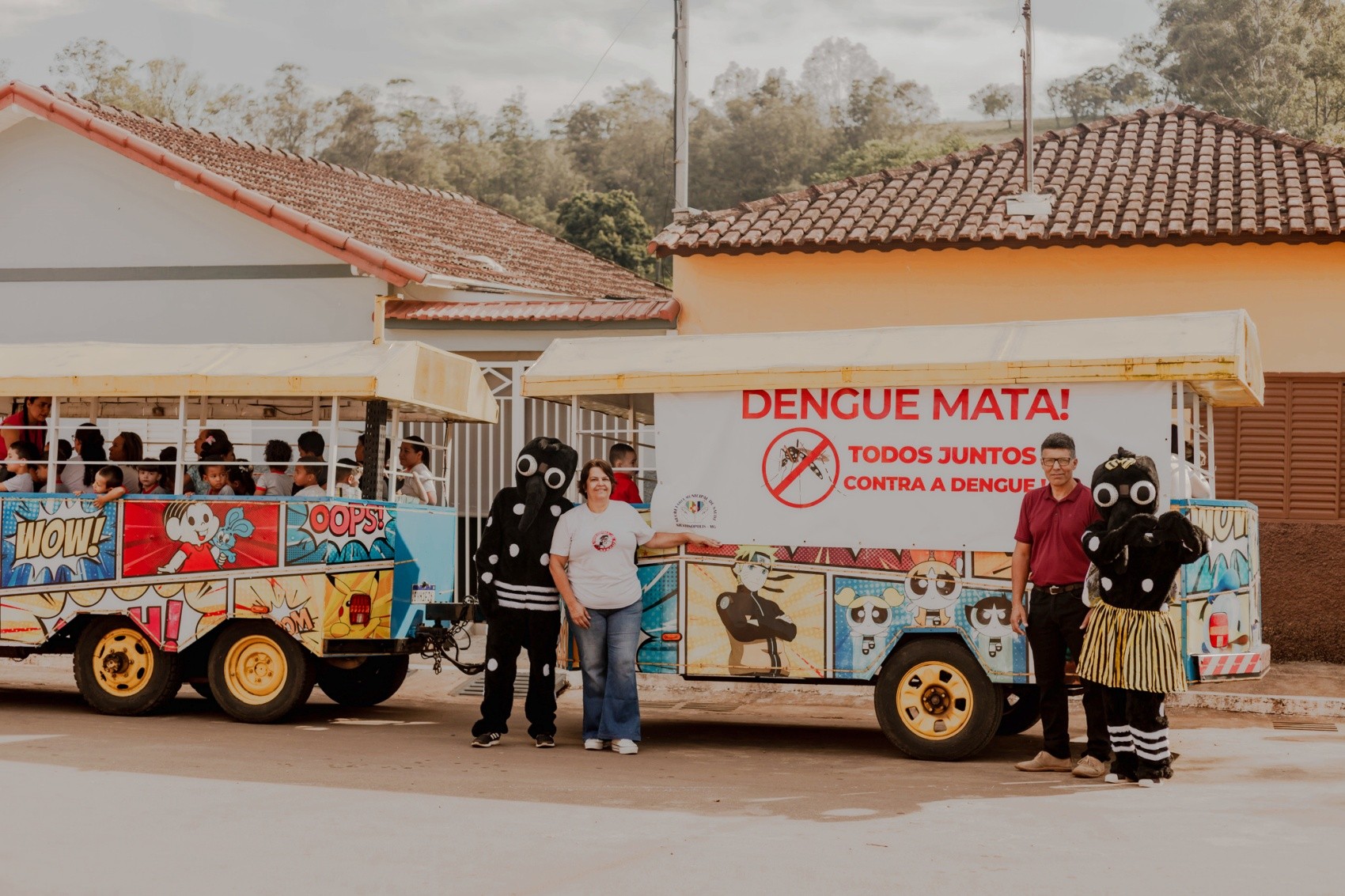 Veja fotos do 'Dia D' da 8ª Campanha Regional de Combate ao Aedes aegypti no Sul de Minas