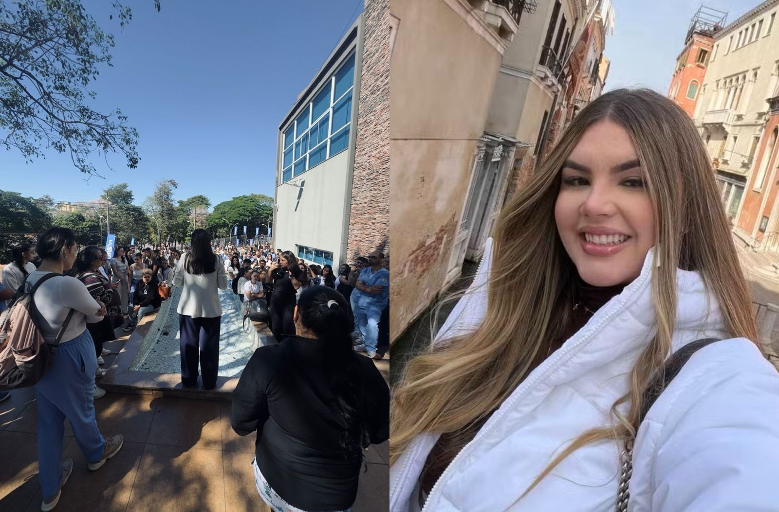 Alunos de universidade onde brasileira assassinada estudava medicina organizam memorial no Paraguai 