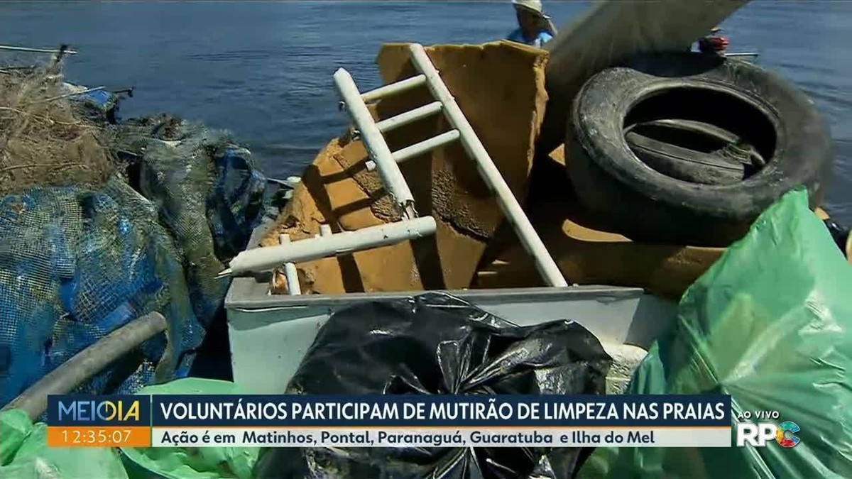 Litoral do Paraná terá ações do Dia de Limpeza em diversos praias