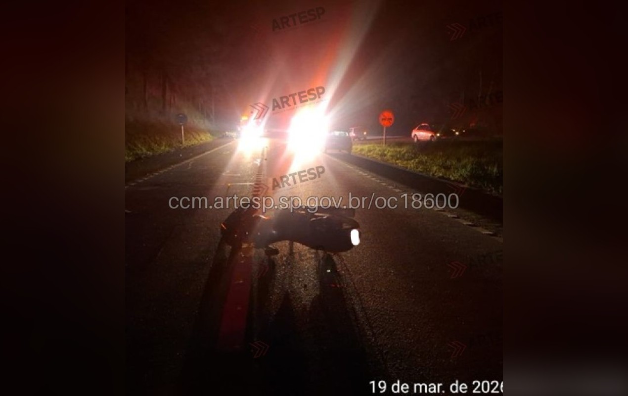 Motociclista e pedestre morrem em acidente em Piedade