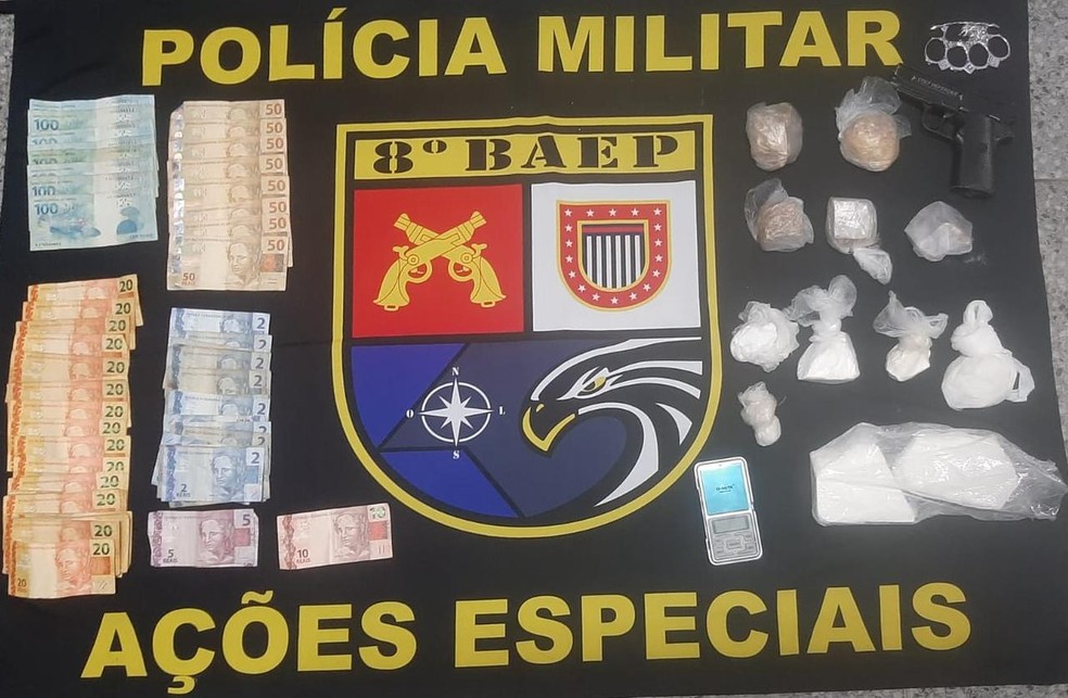 Ocorrência foi registrada em Presidente Epitácio (SP) — Foto: Polícia Militar