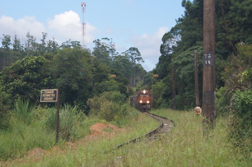 150 anos depois, antiga ferrovia Sorocabana está desativada em grande parte da sua extensão — Foto: Eric Mantuan / g1