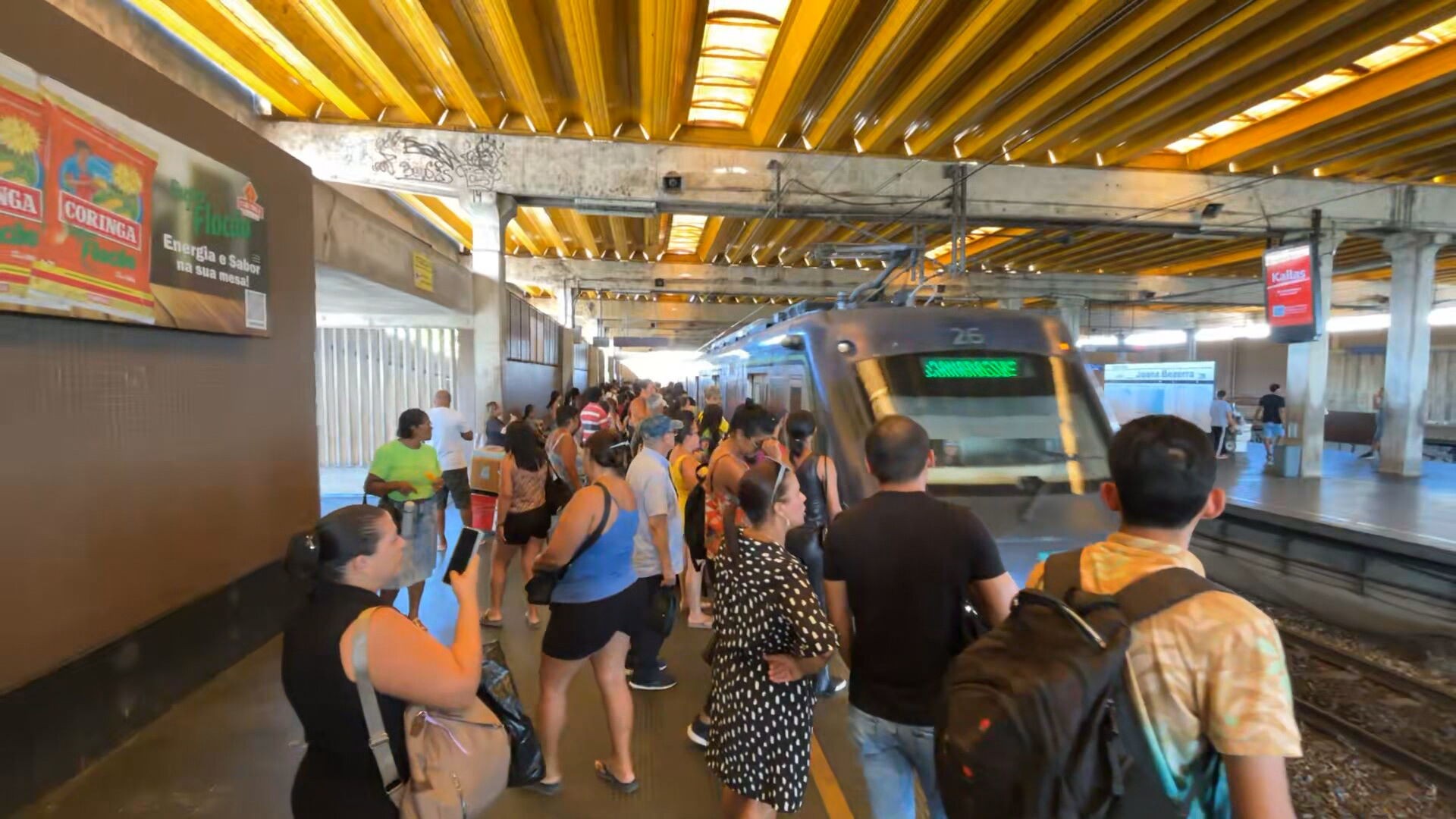 Linha Centro do Metrô do Recife volta a funcionar após queda de árvore sobre rede elétrica