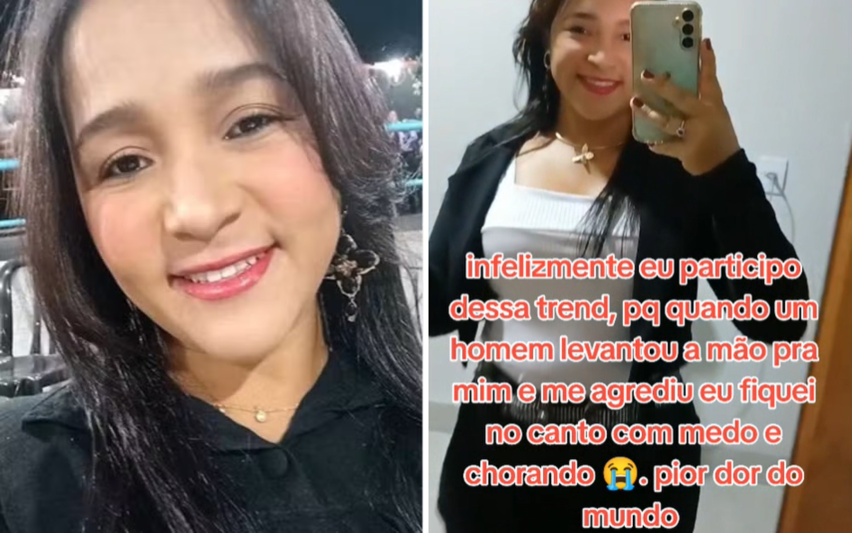 Mulher que teria sido morta pelo ex-namorado postou vídeo antes de morrer falando que era vítima de violência doméstica 