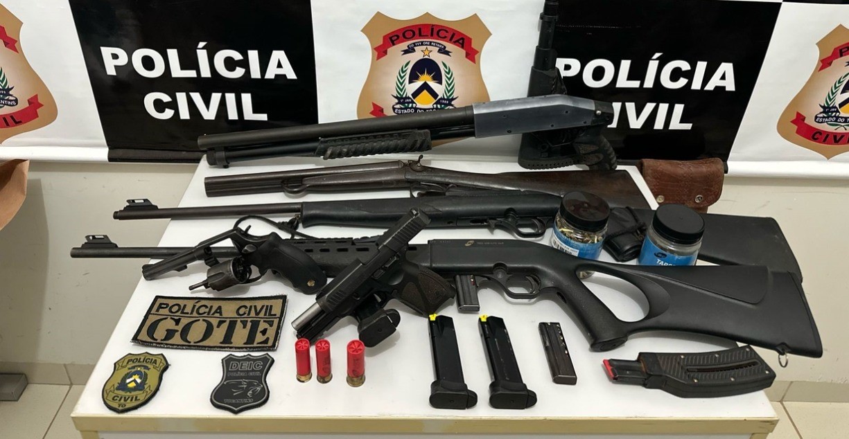 Suspeito de envolvimento no assassinato do filho de ex-prefeito é preso com armas de fogo, diz polícia