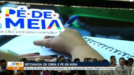 Ministro da Educação lança programa do Governo Federal no Tocantins