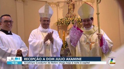 Comunidade católica recebe o Arcebispo Coadjutor de Belém na noite de segunda (19)