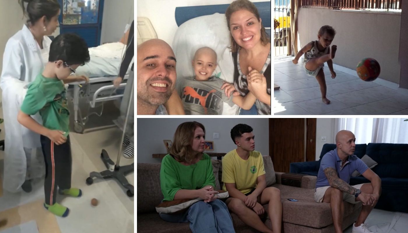 'A bola me salvou': jovens vencem leucemia e depressão