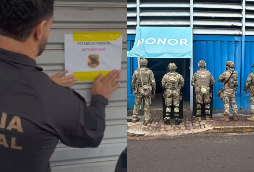 Grupo alvo de operação recrutava policiais para contrabando e lavagem em MS — Foto: Polícia Federal