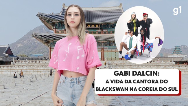 Gabi Dalcin, integrante do Blackswan, conta como é a sua vida na Coreia do Sul