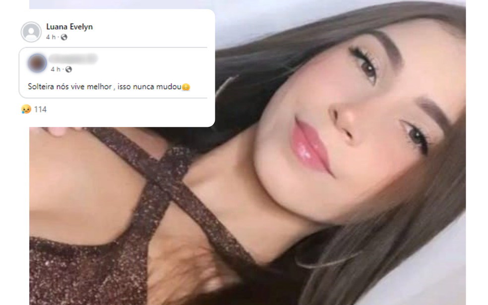 Luana Evelyn de Carvalho, de 22 anos, foi morta pelo ex-companheiro em Poços de Caldas, MG — Foto: Reprodução / Redes sociais