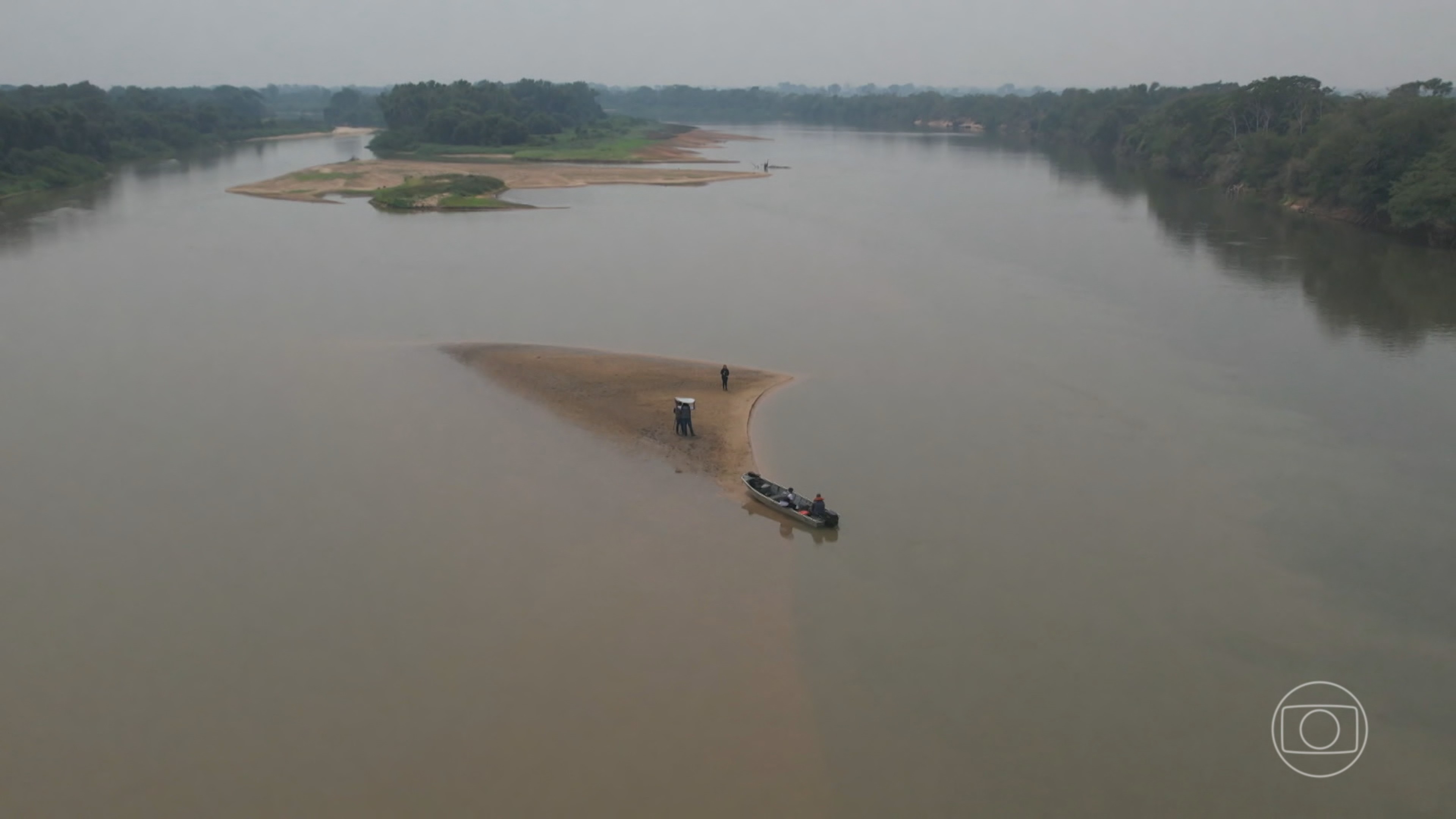 Rio Paraguai atinge o menor nível médio da história