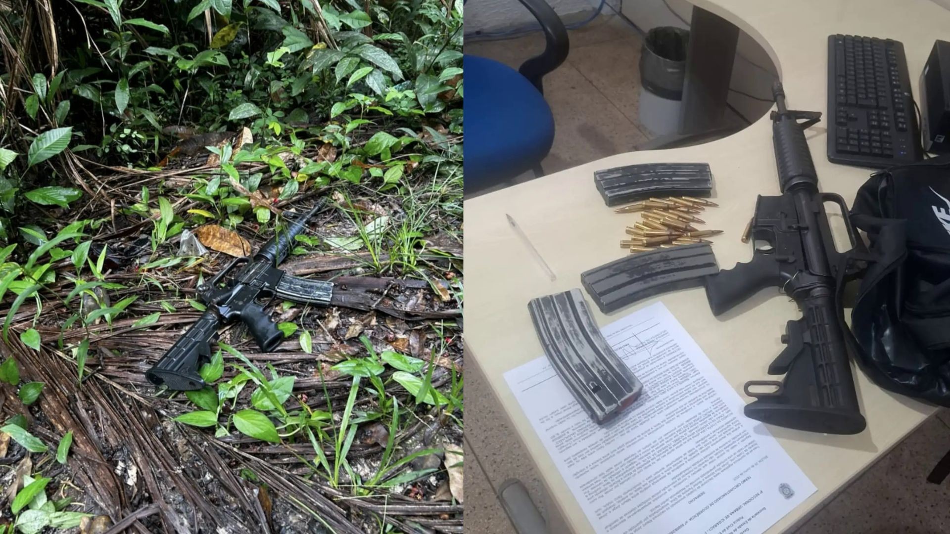 Polícia apreende armamento pesado após confronto em Icoaraci, distrito de Belém