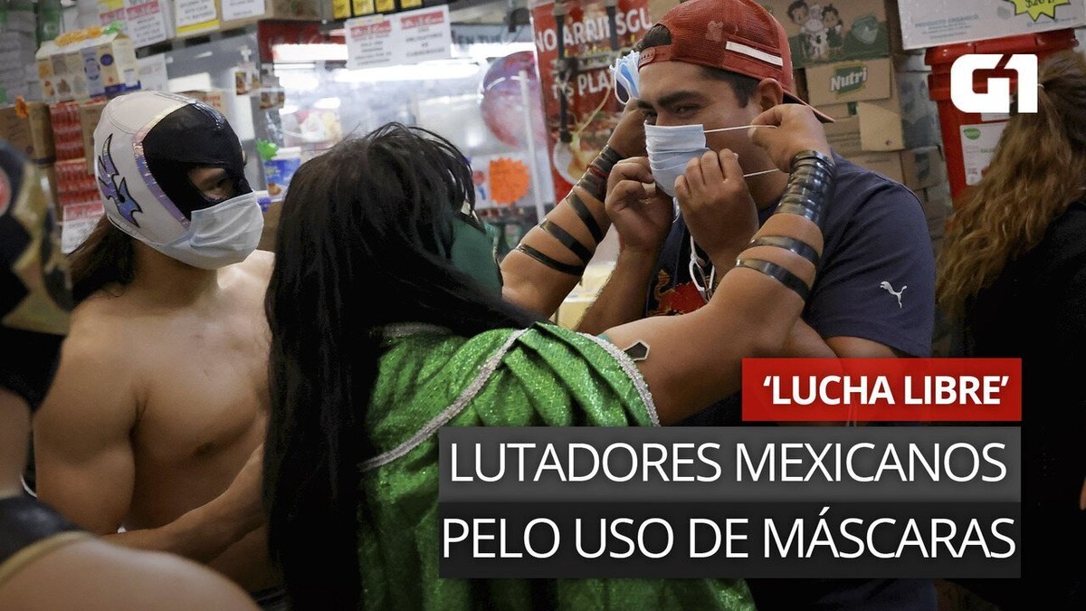Tradicional luta livre do México tenta sobreviver à crise da covid -  Notícias - R7 Internacional