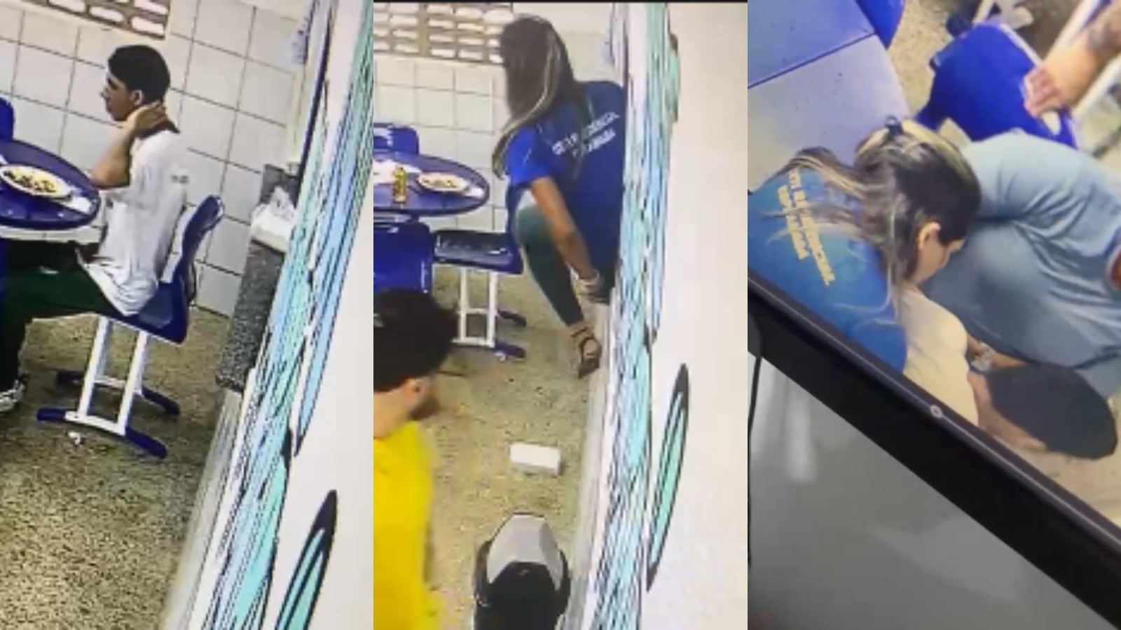 VÍDEO: Secretária pula janela e salva estudante engasgado em escola em Teresina