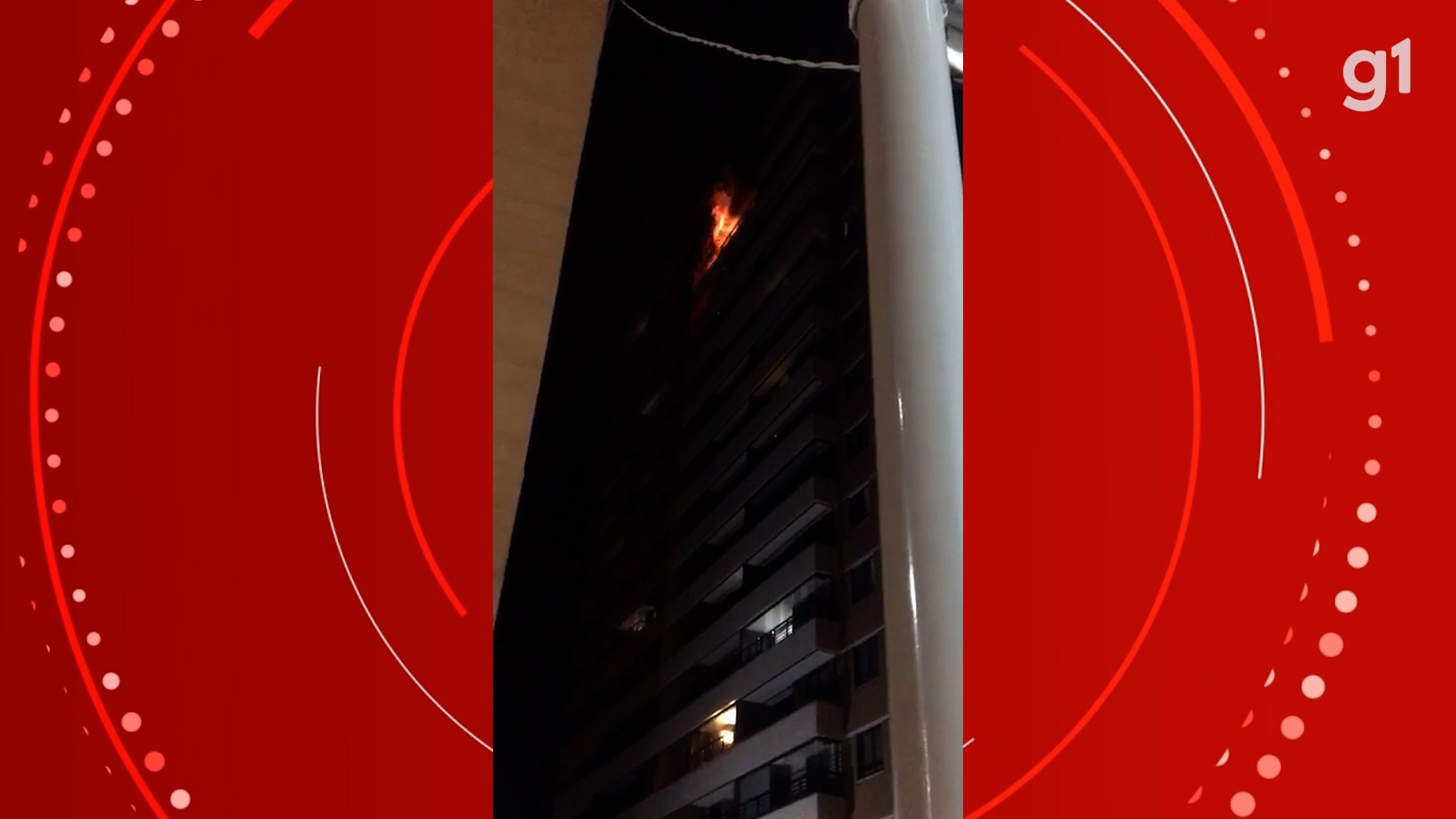 VÍDEO: Dois animais morrem durante incêndio em apartamento na Ponta do Farol em São Luís