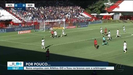 Remo empata com Atlético Goianiense e enfrenta polêmica com a arbitragem