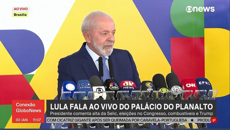 Lula cita saída dos EUA do Acordo de Paris e diz que conferências do clima serão 'desmoralizadas' se não houver 'discussão séria'