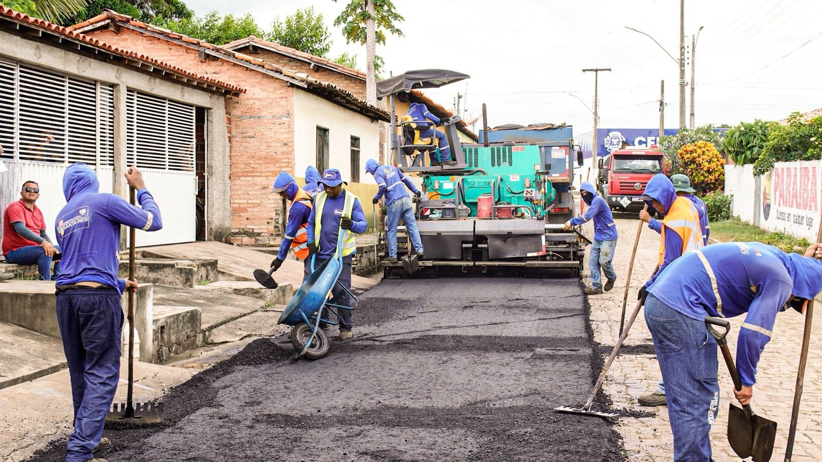 Idepi investe mais de R$ 1,4 milhão no asfaltamento de vias públicas de Arraial