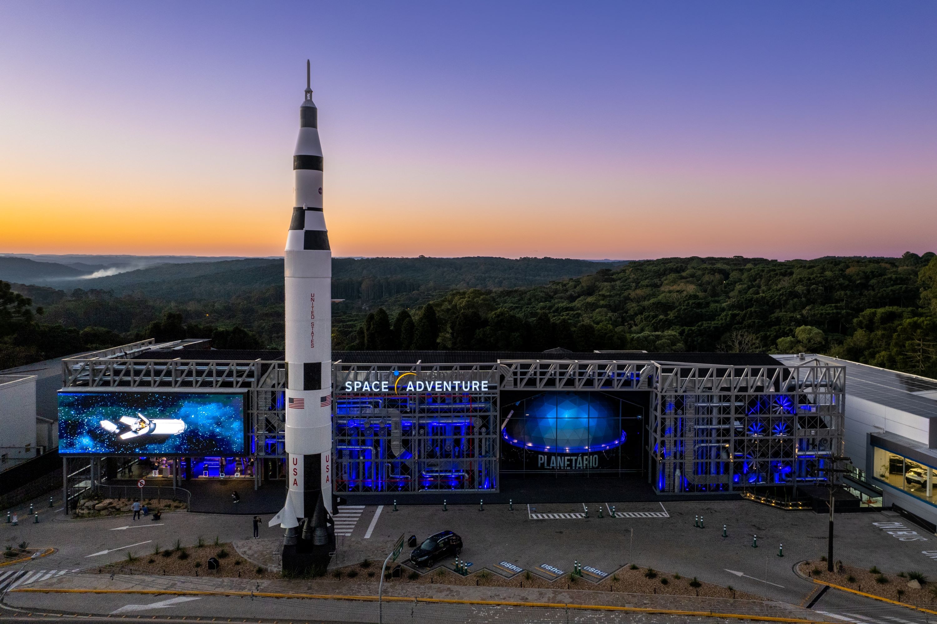Parque da Nasa na serra gaúcha transmite lançamento do telescópio Nancy Grace Roman