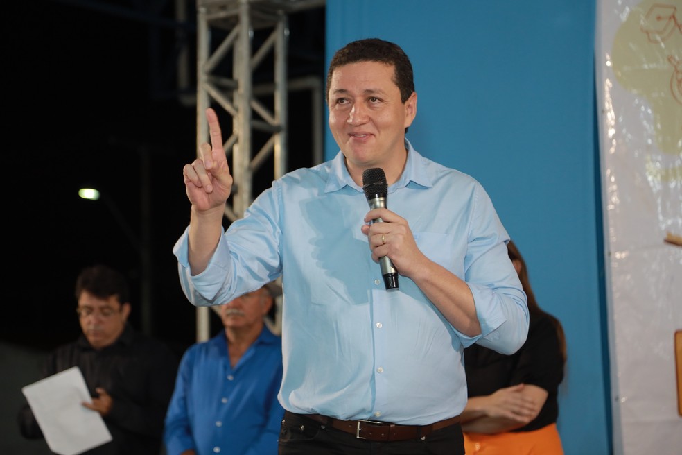 Glêdson Bezerra (Podemos), prefeito reeleito de Juazeiro do Norte, no Ceará. — Foto: Divulgação