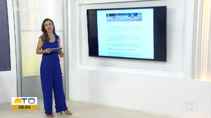 Saiba quais são as notícias em destaque no portal g1 Tocantins