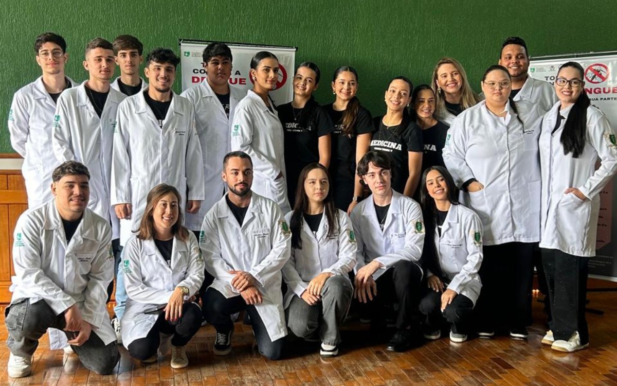 Alunos do 1º período de Medicina visitam UBSFs em Uberlândia