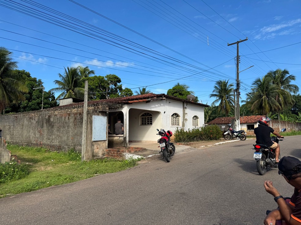 Crime aconteceu na comunidade Araçá, em Extremoz — Foto: Vinícius Marinho/Inter TV Cabugi