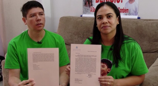 Caso Benício: pais recebem solidariedade do Papa Leão XIV em carta emocionante