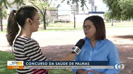Saiba como serão aplicadas as provas do concurso da saúde de Palmas neste domingo (28)