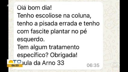 Telespectadores tiram dúvidas sobre cuidados com a coluna no Bom Dia Responde